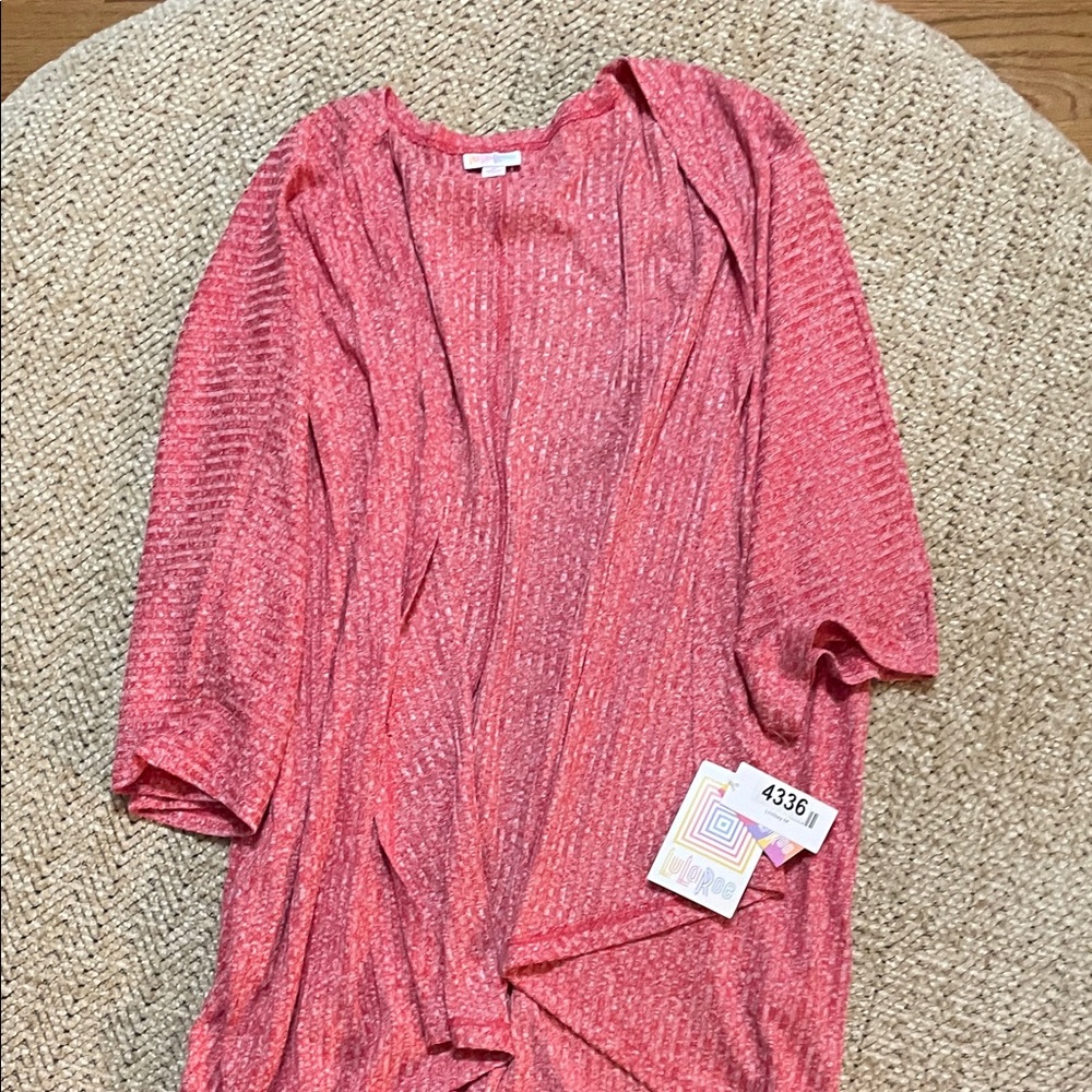 LuLaRoe Vibrant Pink Cardigan